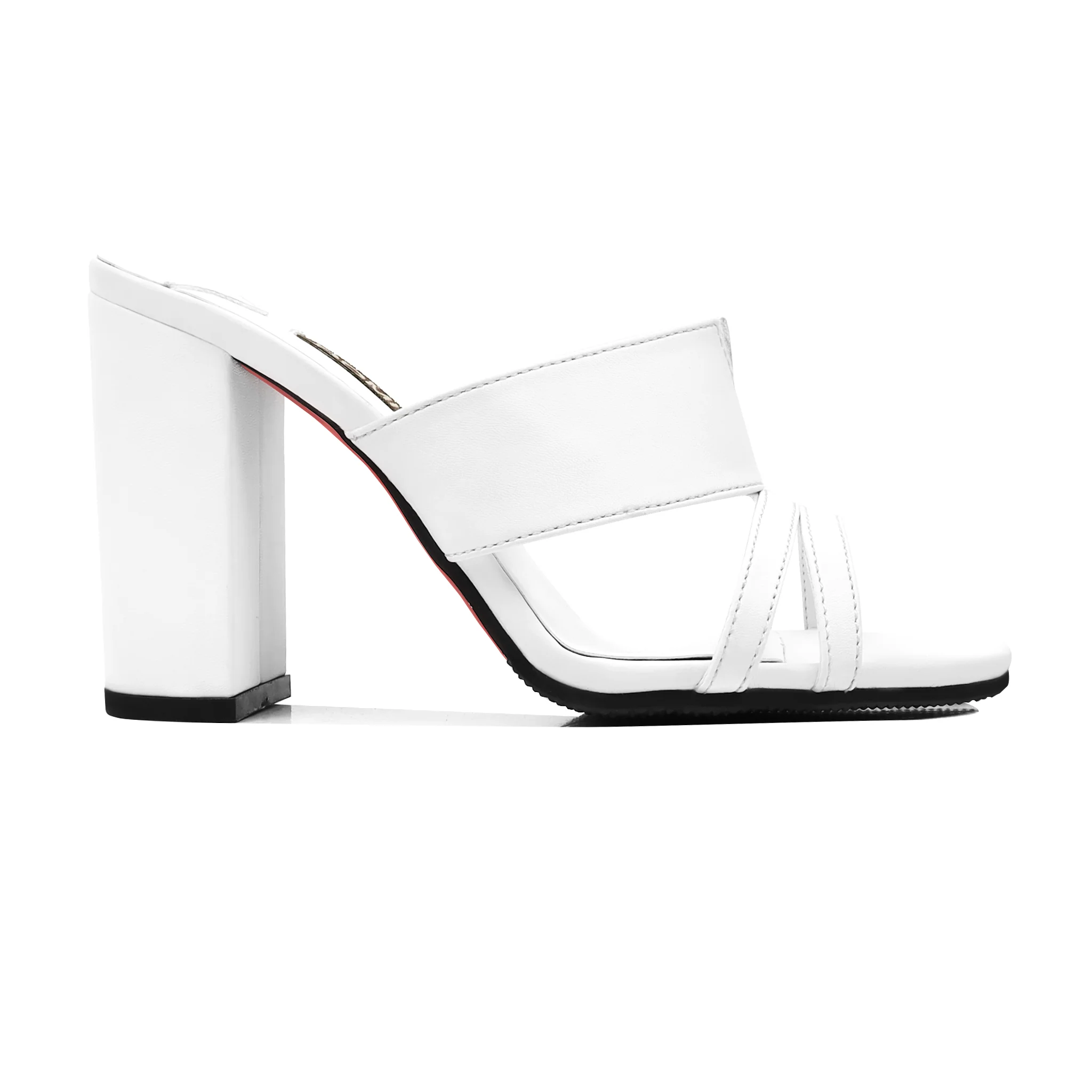 Noa - Women's White Heels - Image 2