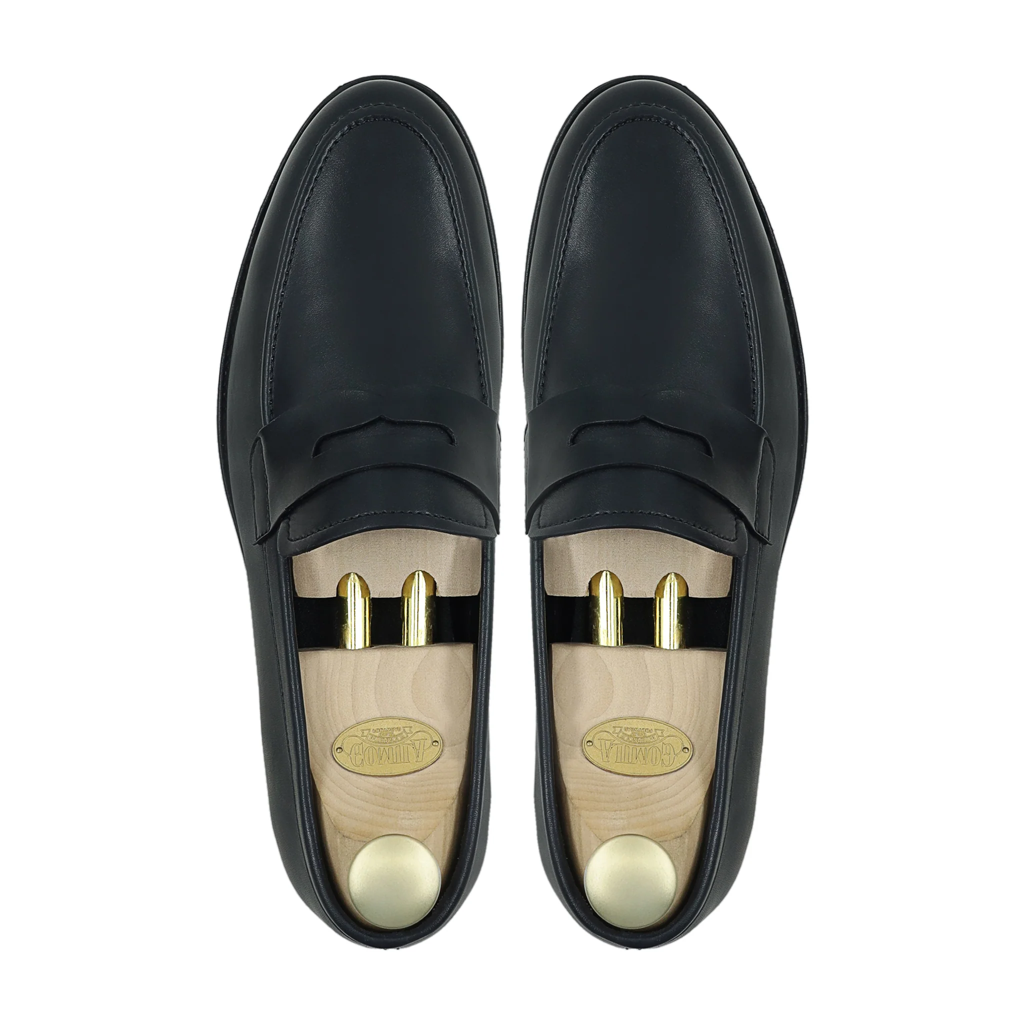 Pecker - Men's Black Calf Leather Loafer - Image 3