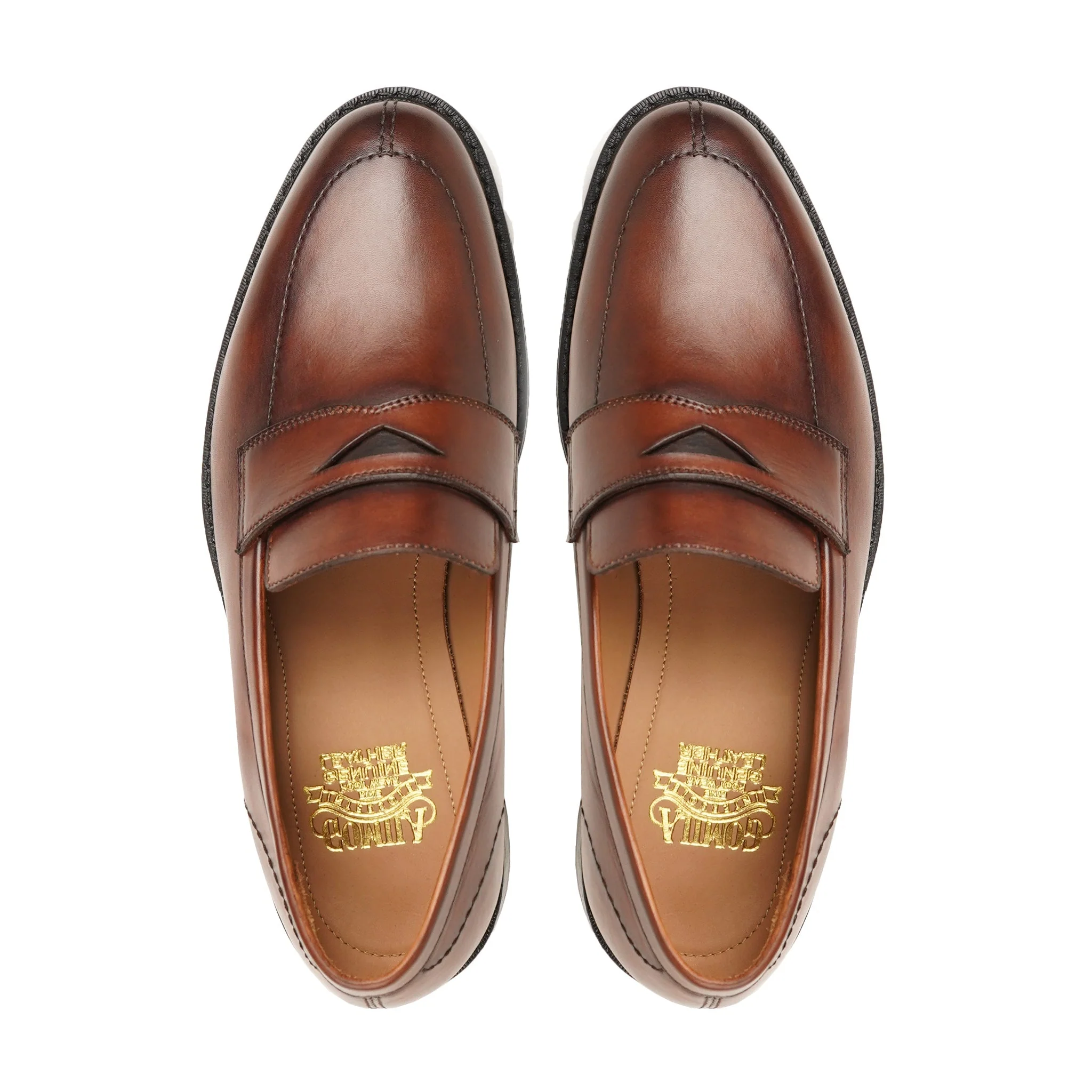 Kanoya - Men's Brown Calf Leather Loafer - Image 3