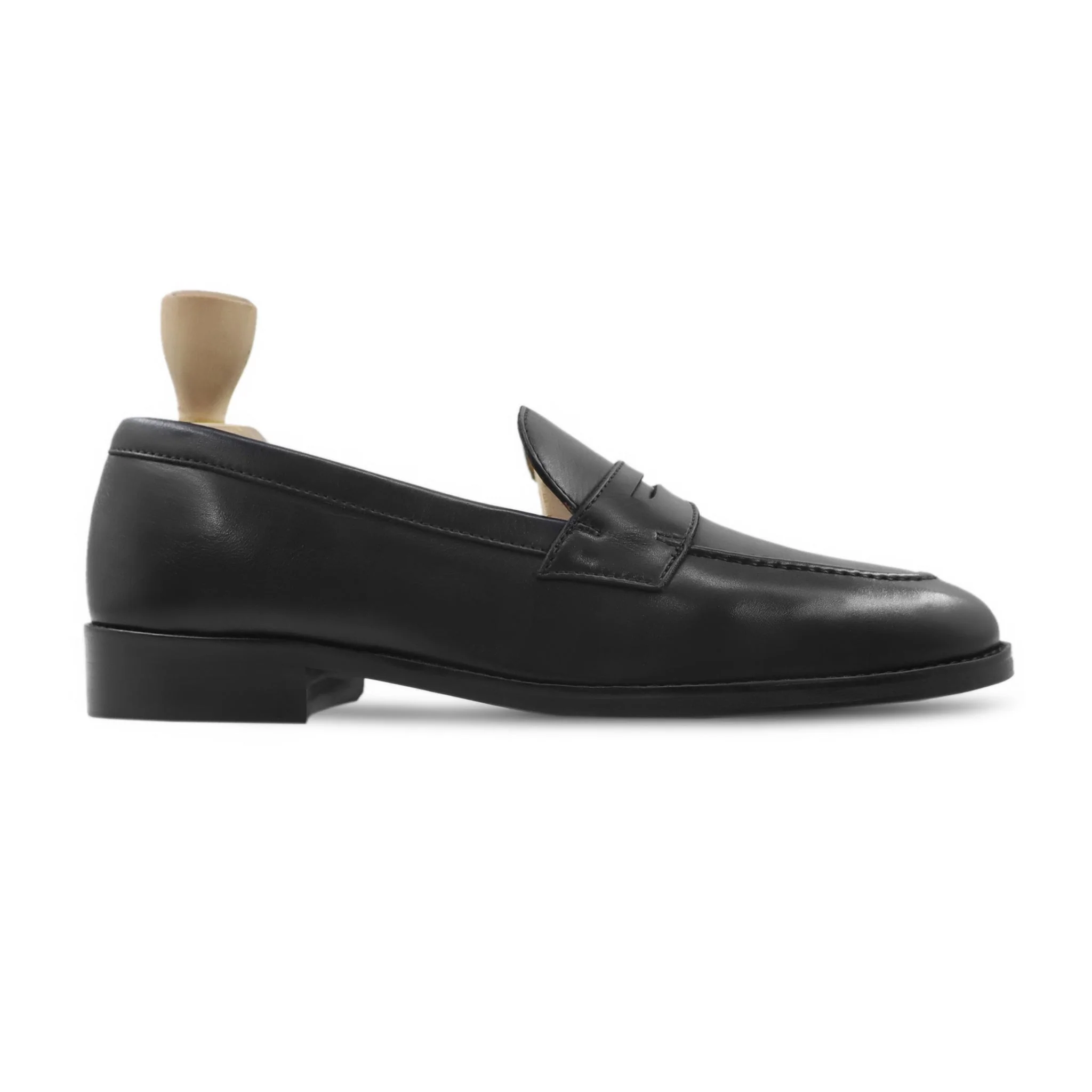 Poznan - Men's Black Calf Leather Loafer - Image 2