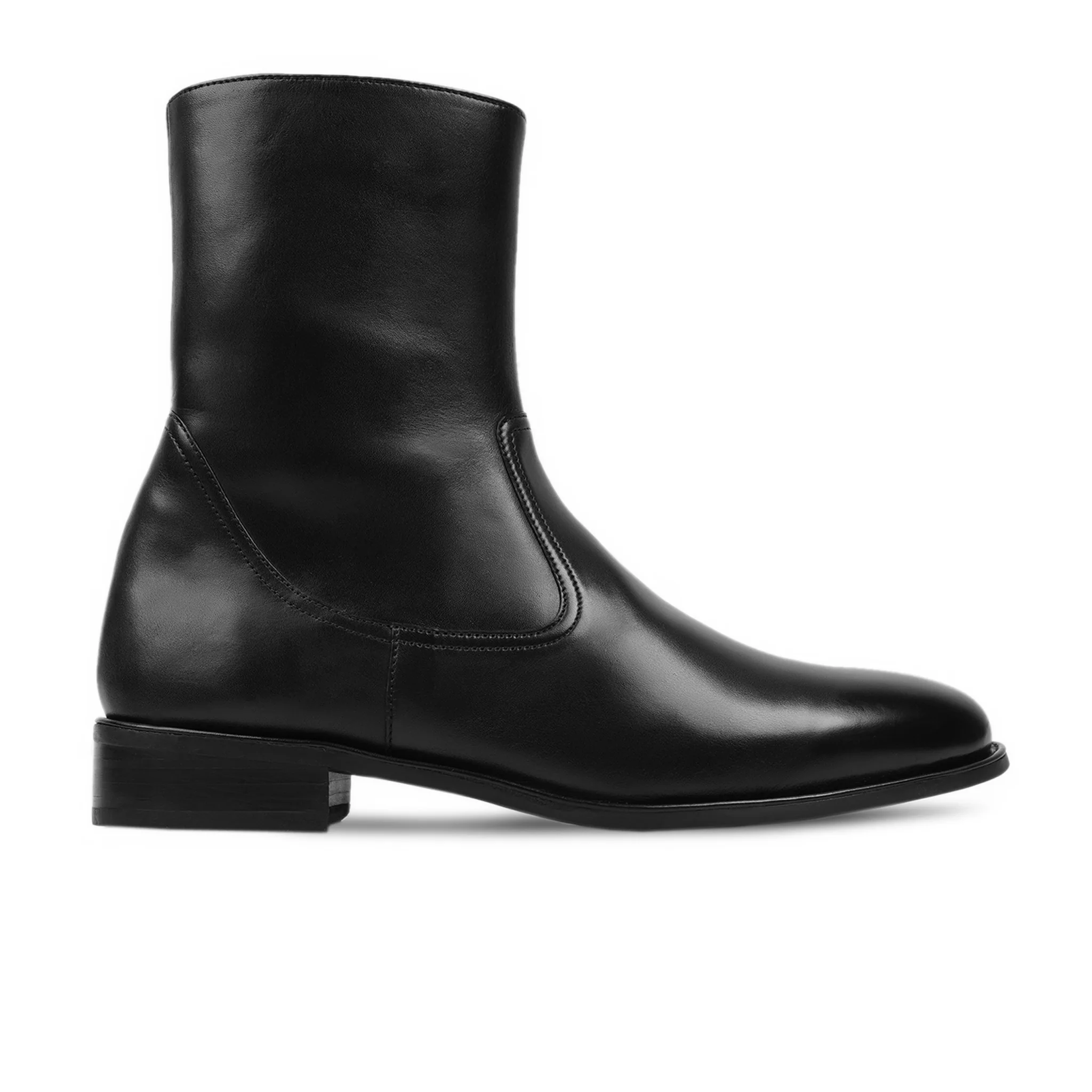 Raden - Men's Black Calf Leather Chelsea Boot - Image 2