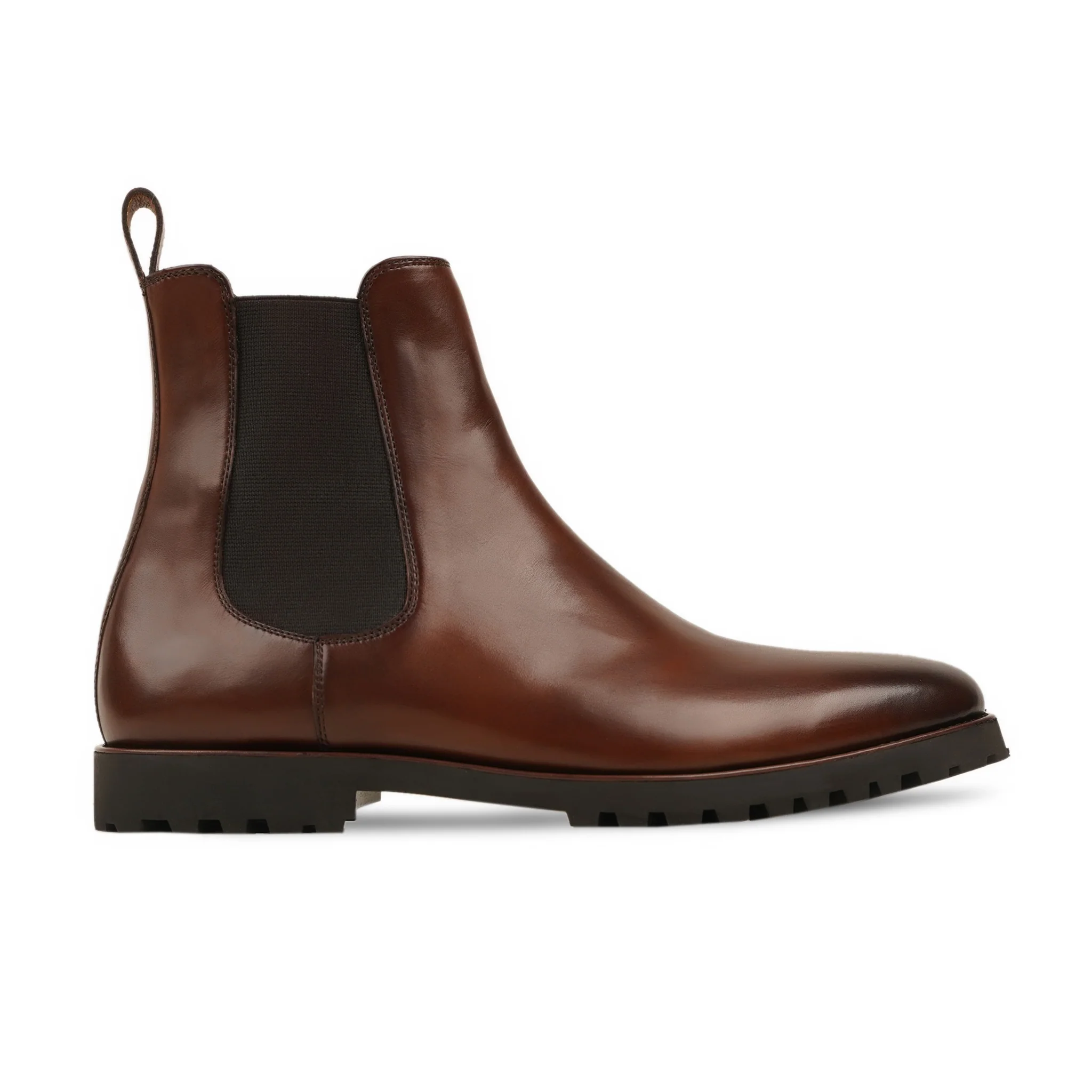 Rezio - Men's Reddish Brown Calf Leather Chelsea Boot - Image 2