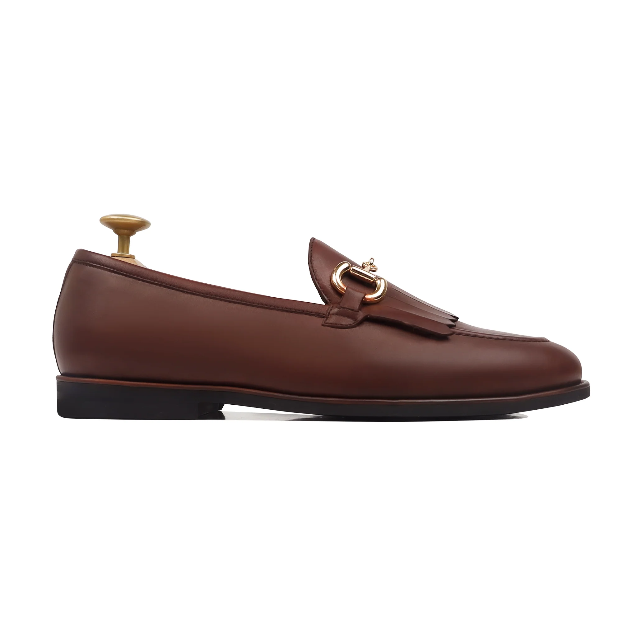 Rimini - Men's Reddish Brown Calf Leather Loafer - Image 2