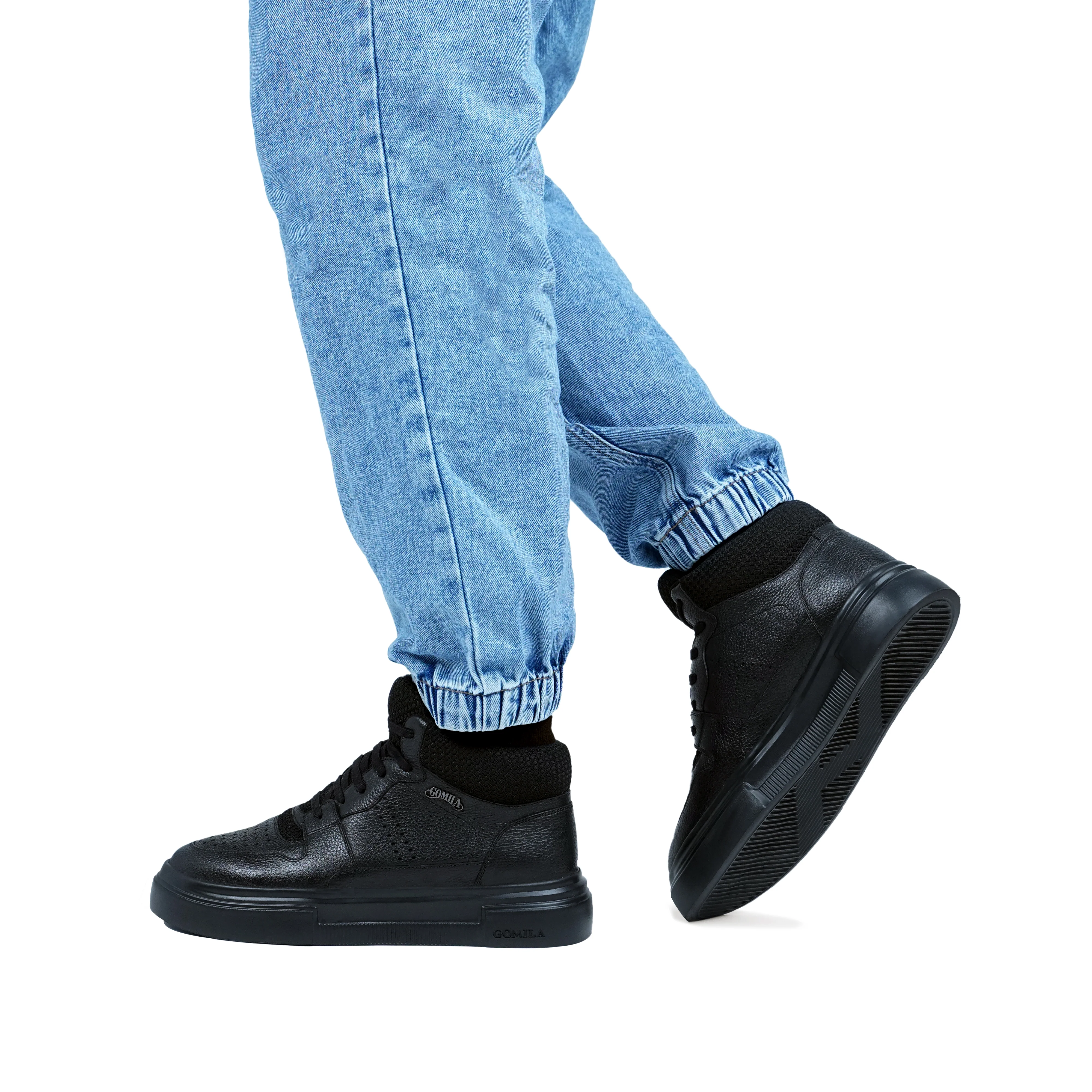 Rooney - Men's Black Sneaker - Image 6