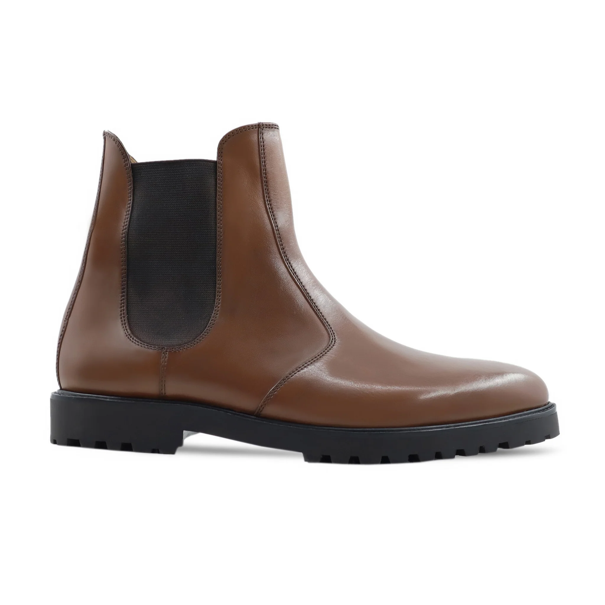 Jamsa - Men's Light Brown Calf Leather Chelsea Boot - Image 2