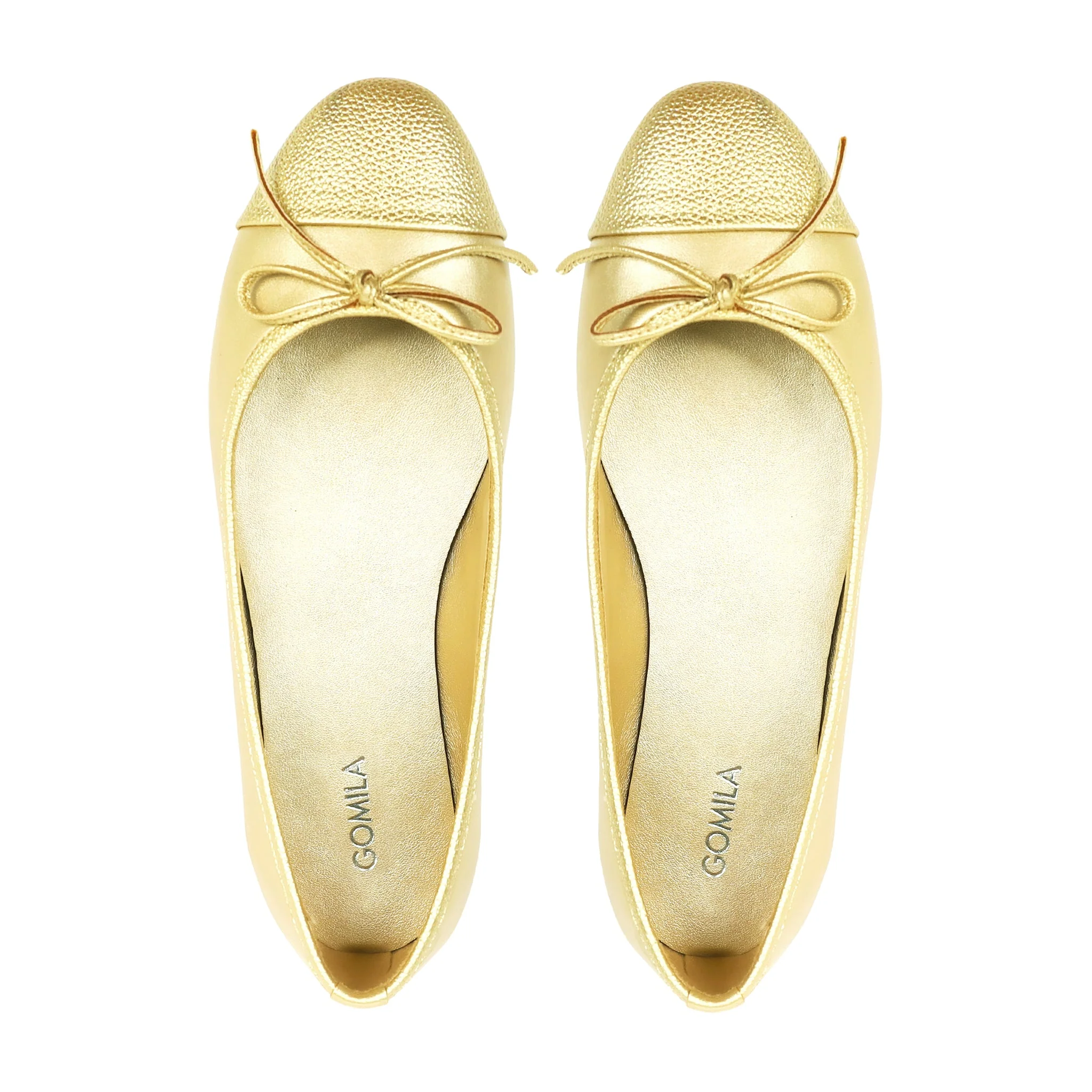 Serelina - Ladies Golden Loafer - Image 3