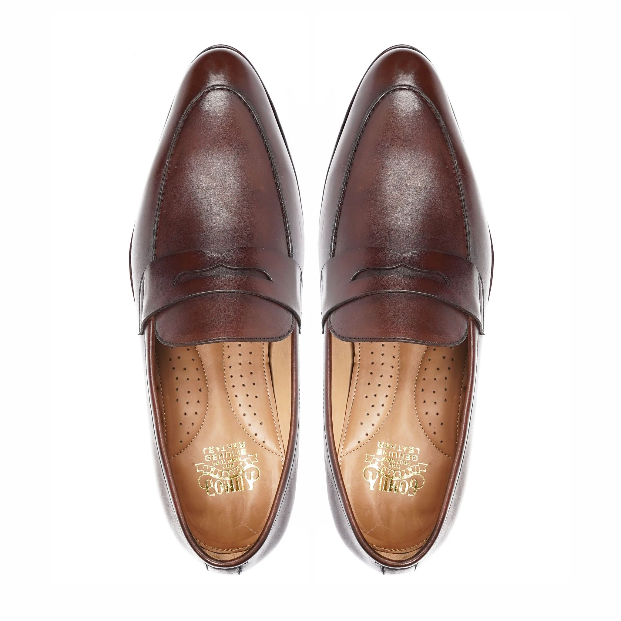 Shimada - Men's Oxblood Calf Leather Loafer - Image 3