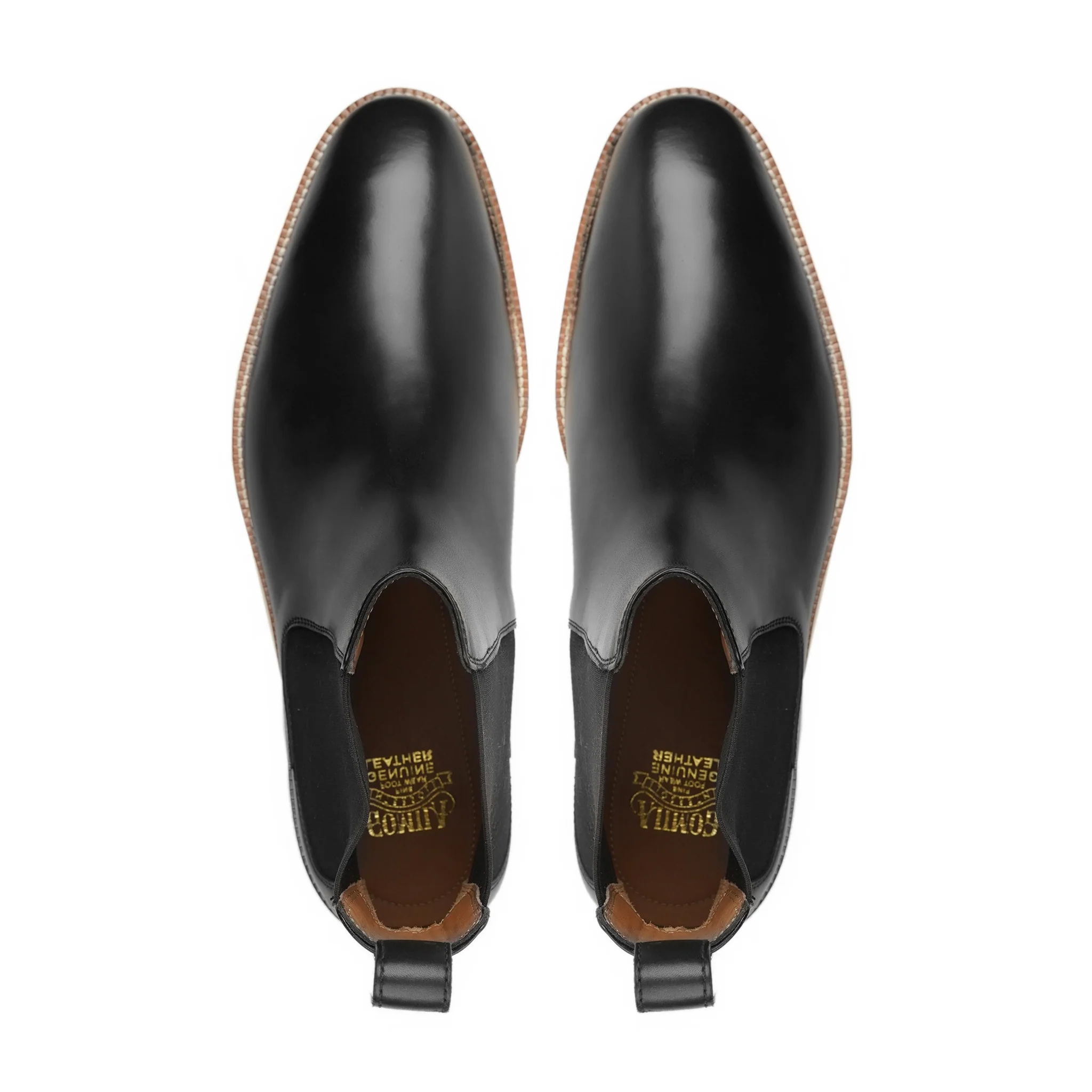 Avis - Men's Black Calf Leather Chelsea Boot - Image 3