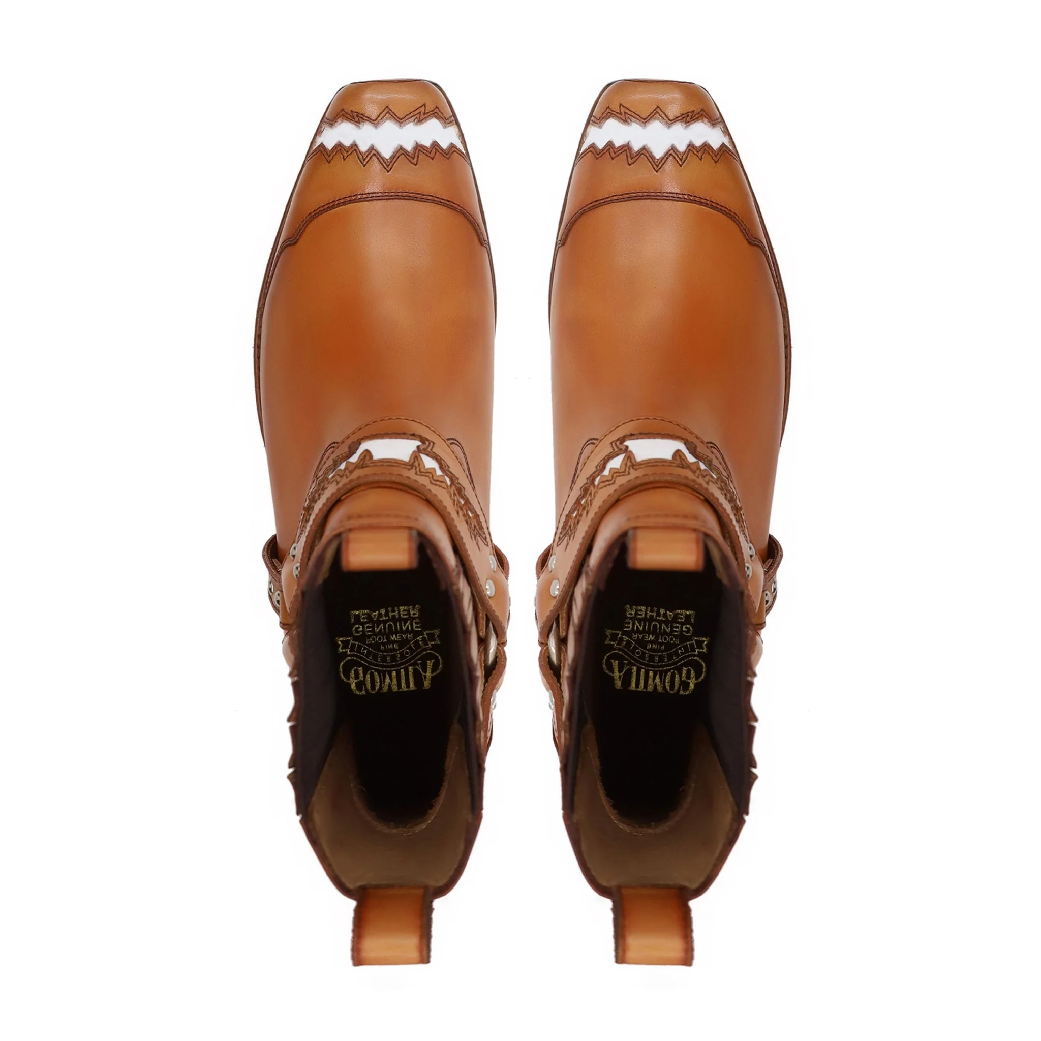 Swazi - Men's Tan Calf Leather Boot - Image 3