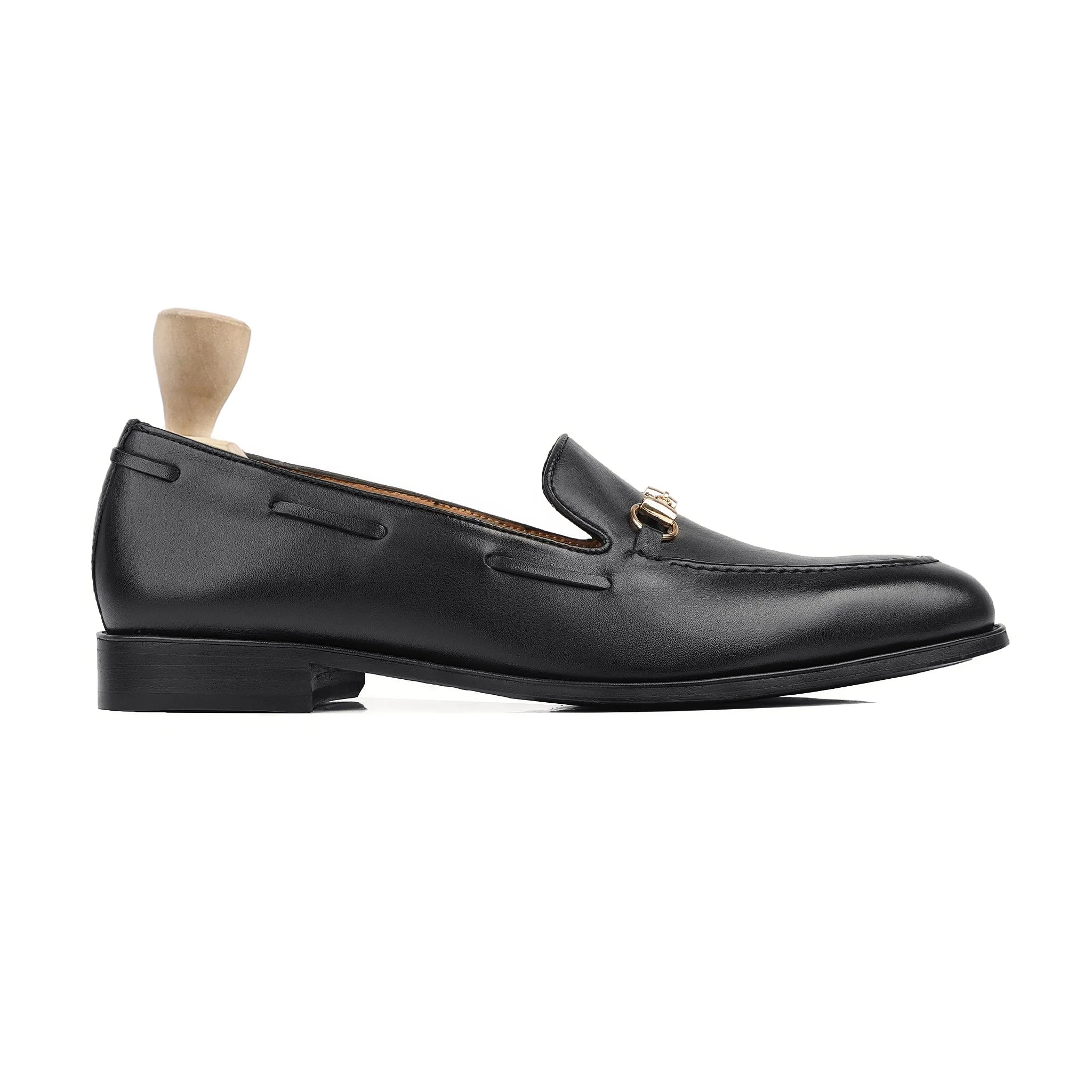 Wabana - Men's Black Calf Leather Loafer - Image 2