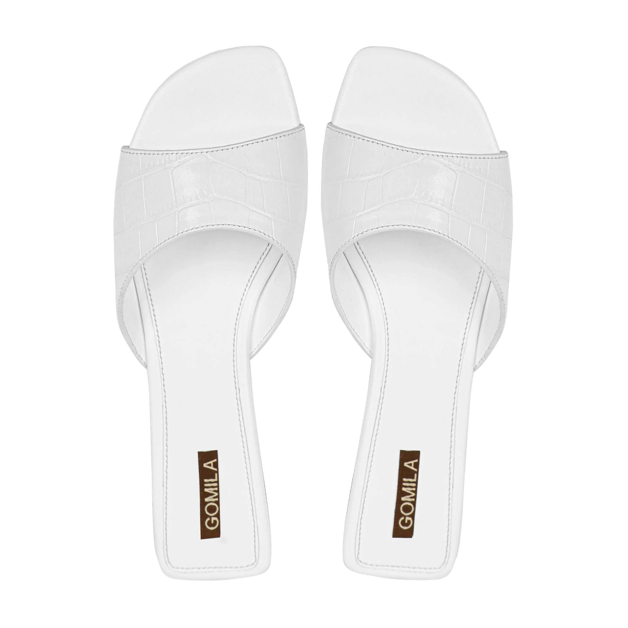 Tess - Women's White Slipper - Image 3
