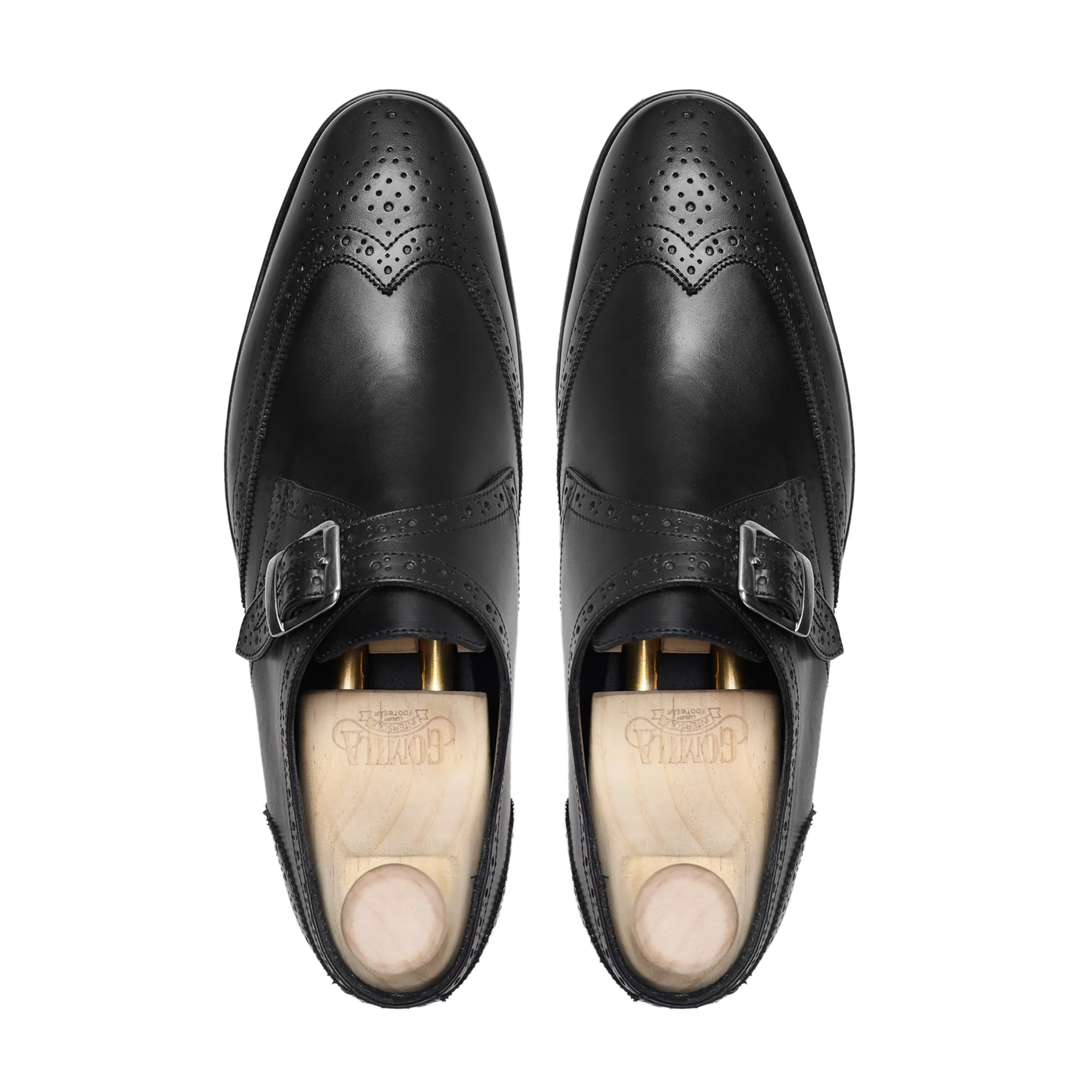 Tucker - Men's Calf Leather Single Monkstrap - Image 3