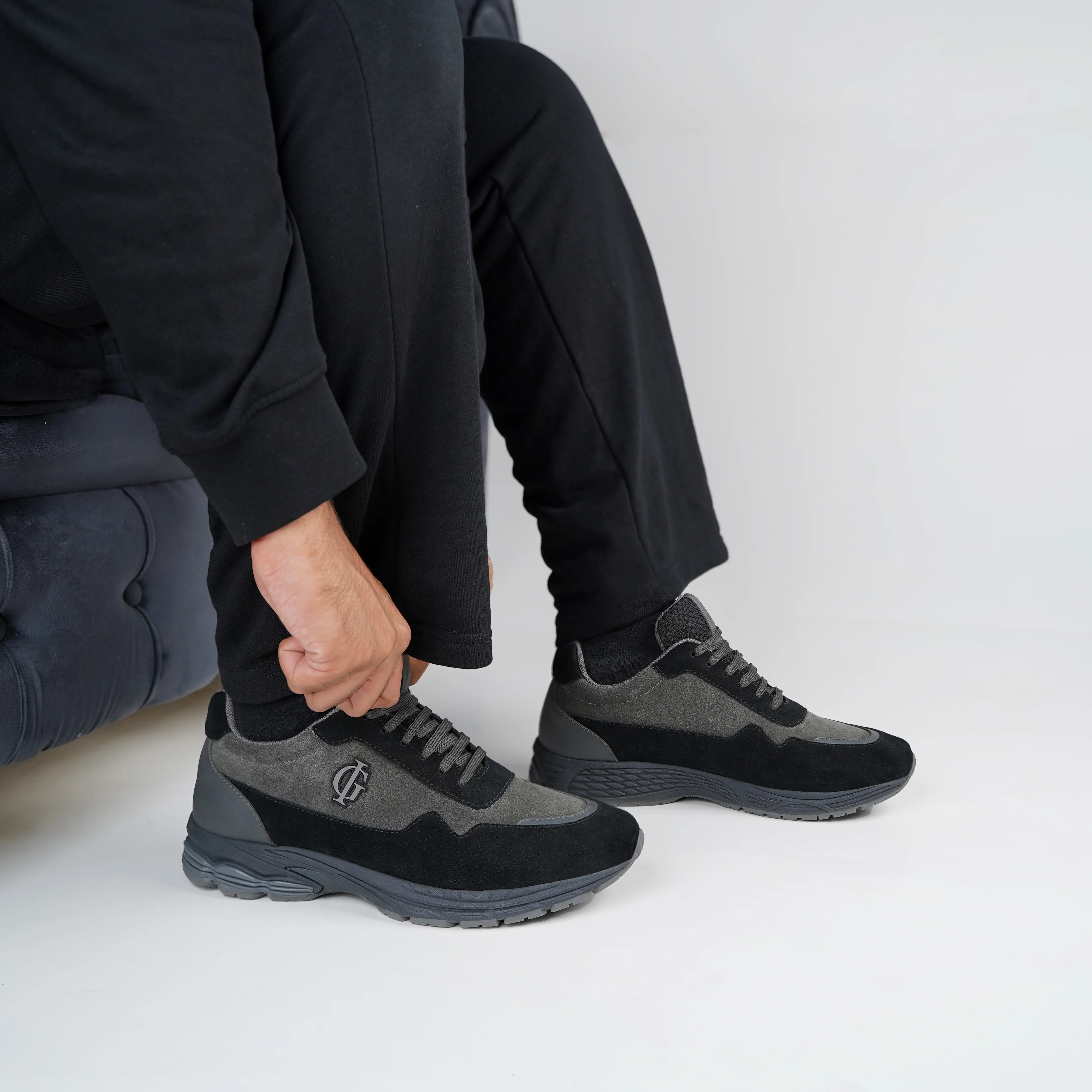 Valverde - Men's Gray Sneaker - Image 4