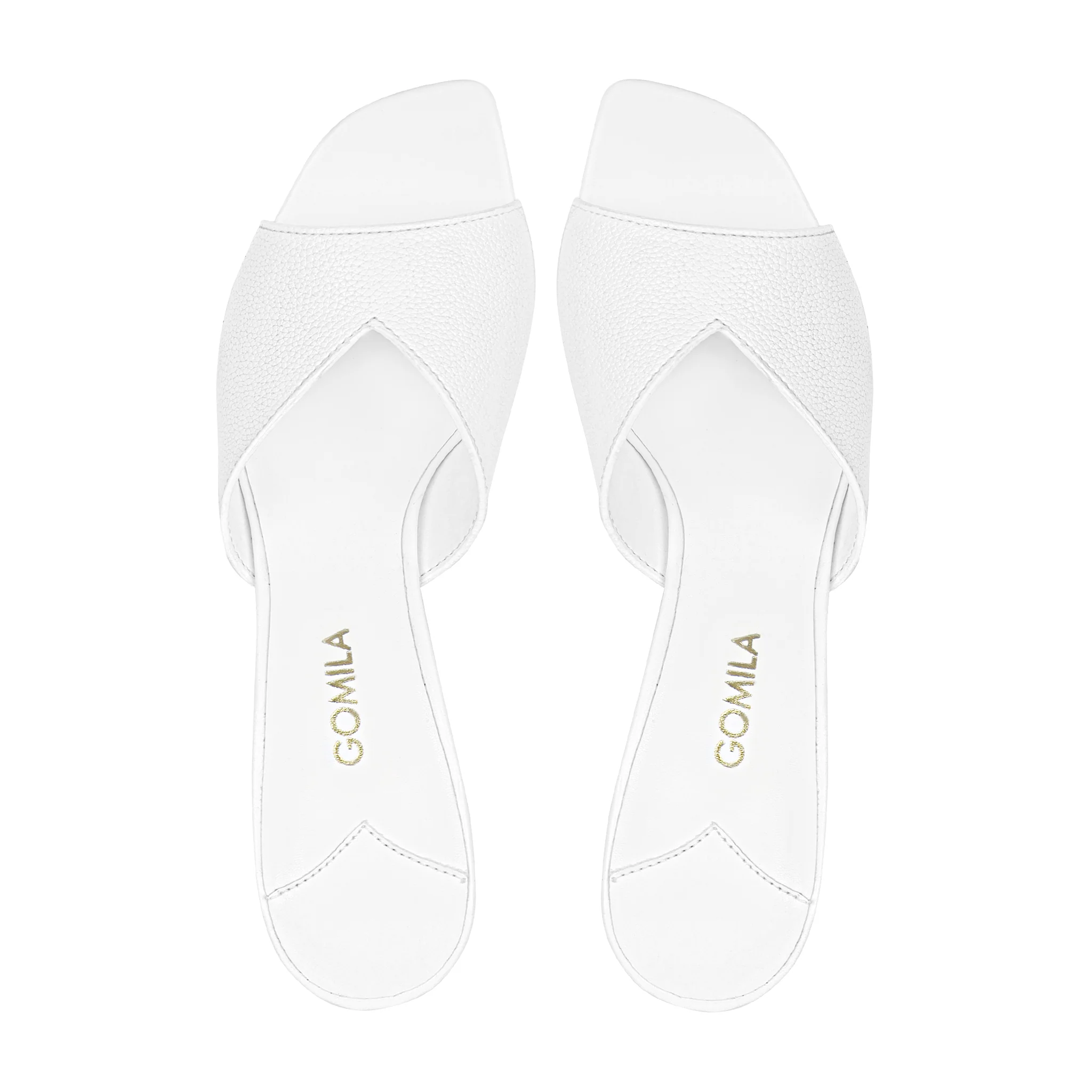 Vela - Women's White Heels - Image 3