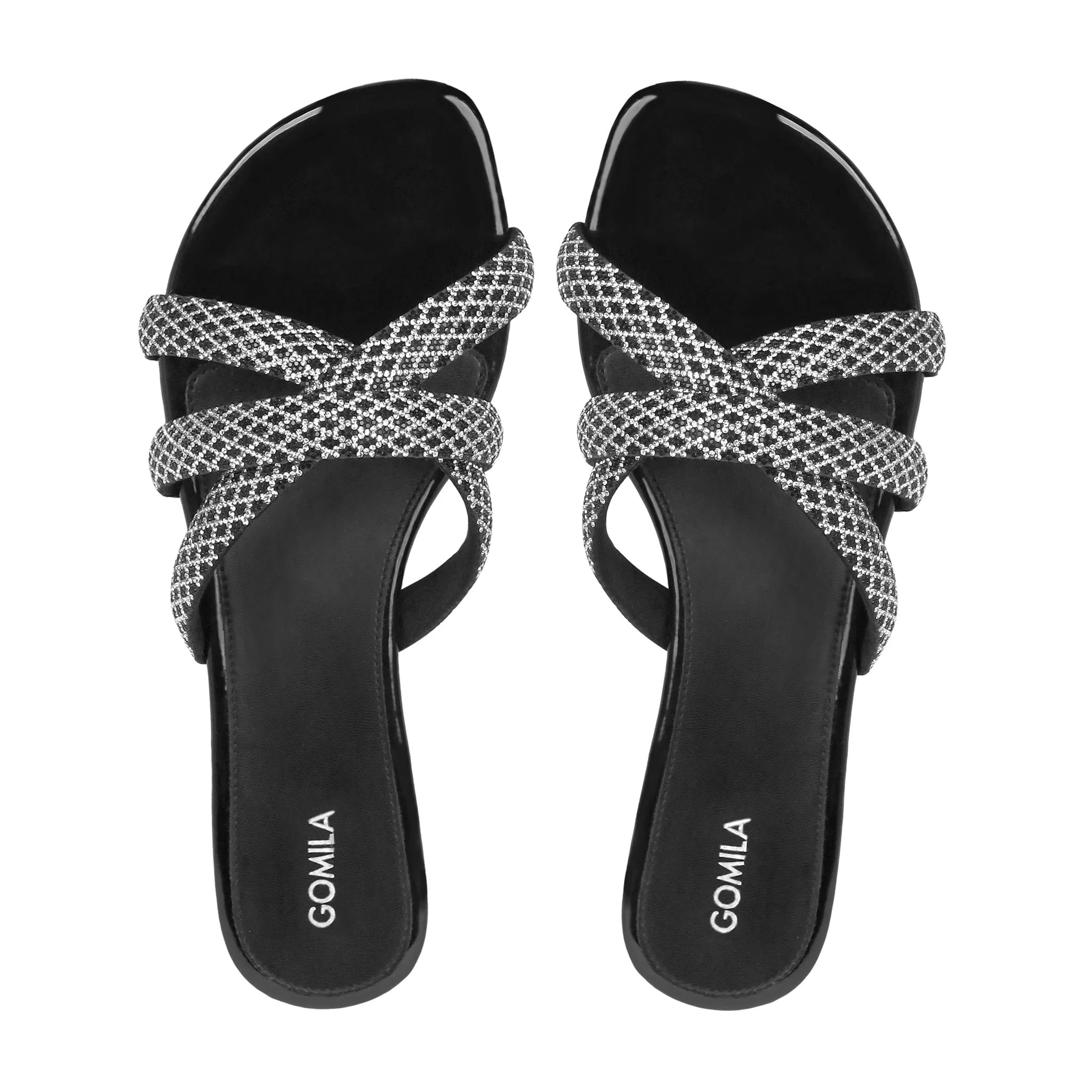 Veloura - Women's Black Slipper - Image 3