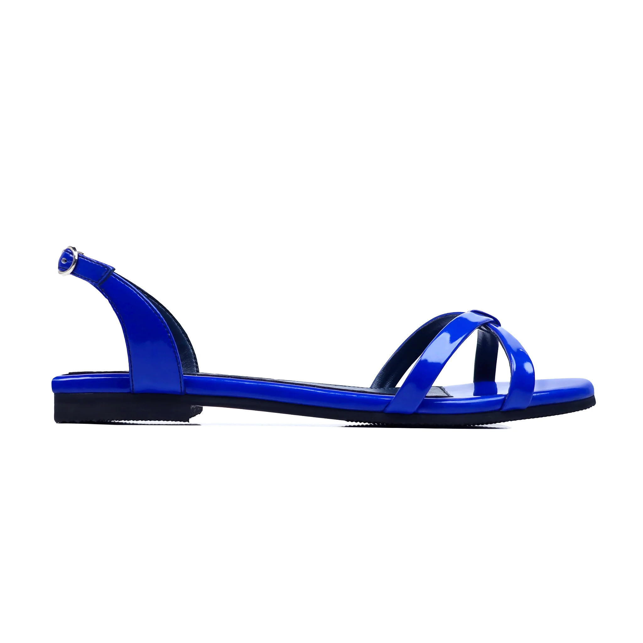 Velvetstep - Women's Blue Strapped Sandal - Image 2