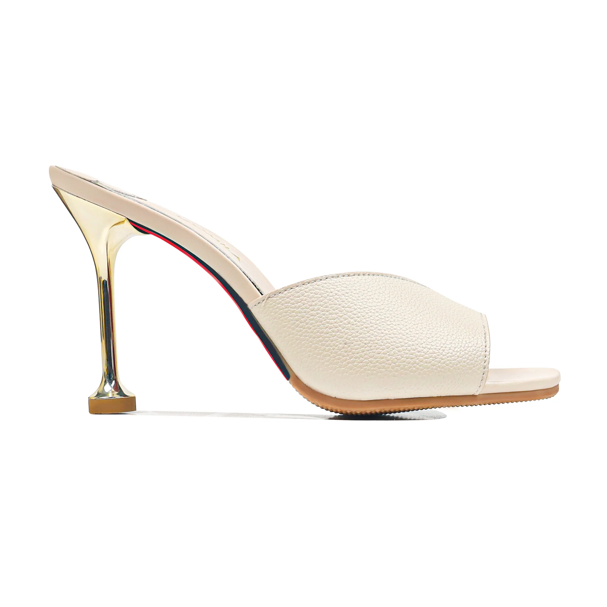Vila - Women's Beige Heels - Image 2