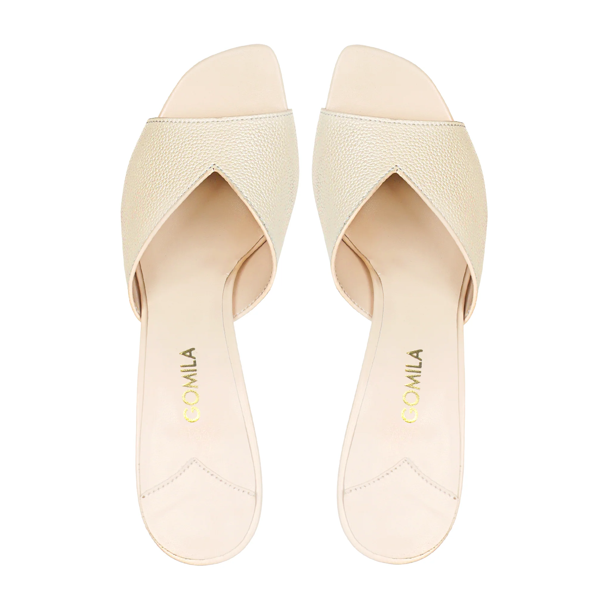 Vila - Women's Beige Heels - Image 3