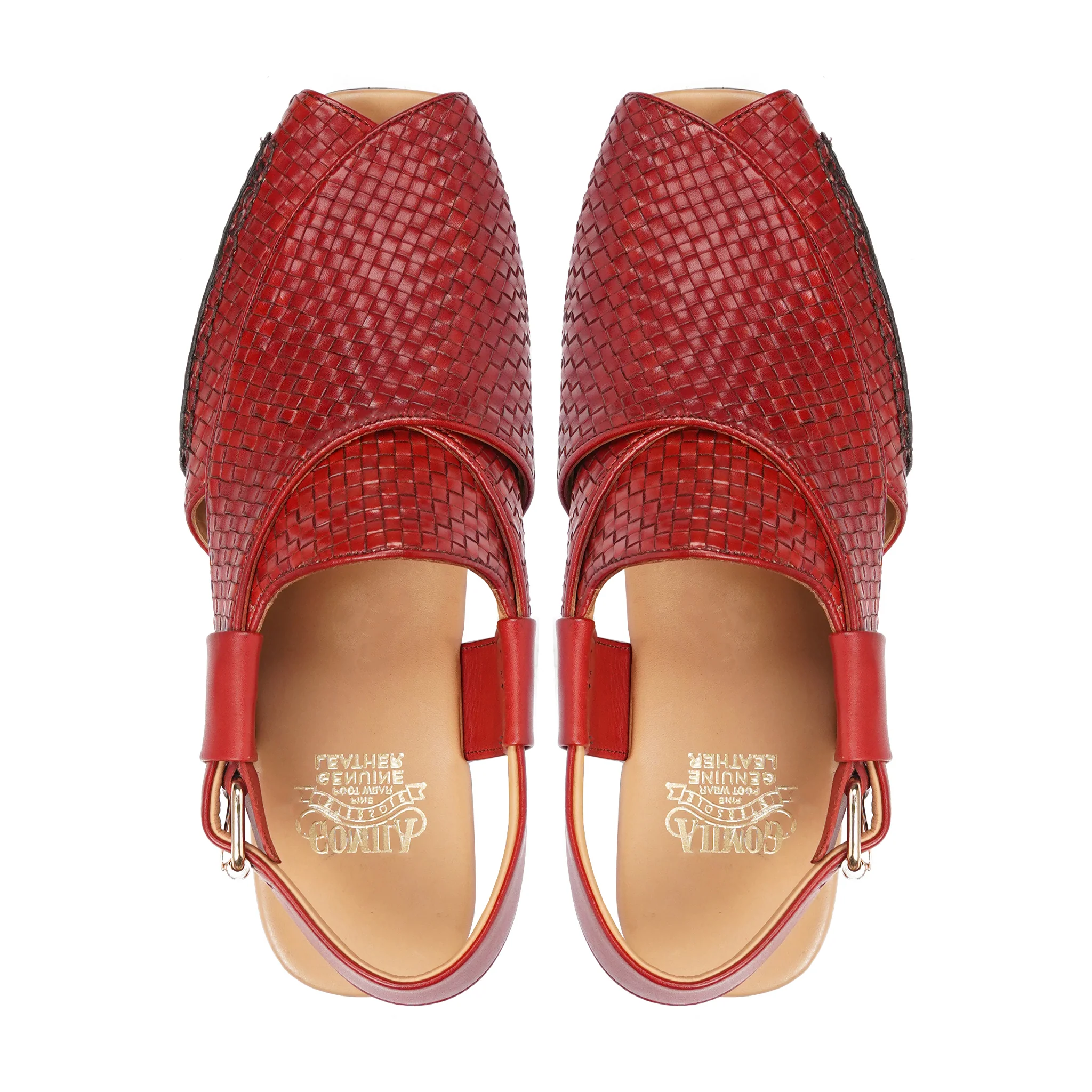 Momoko - Men's Oxblood Hand Woven Calf Leather - Image 3