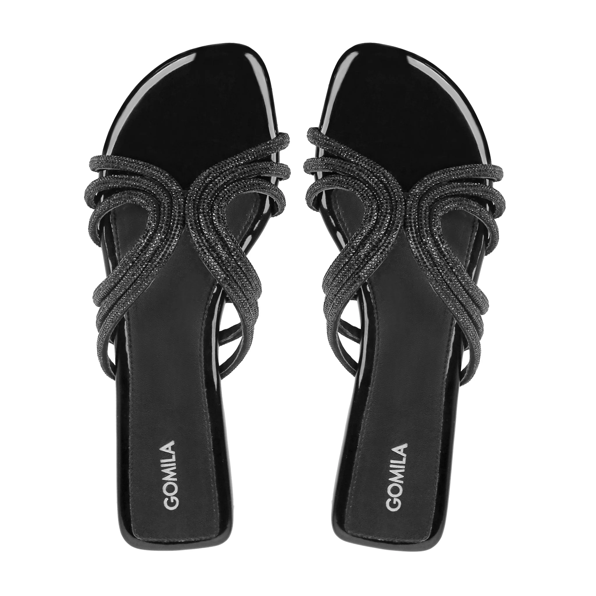 Yelani - Women's Black Slipper - Image 3