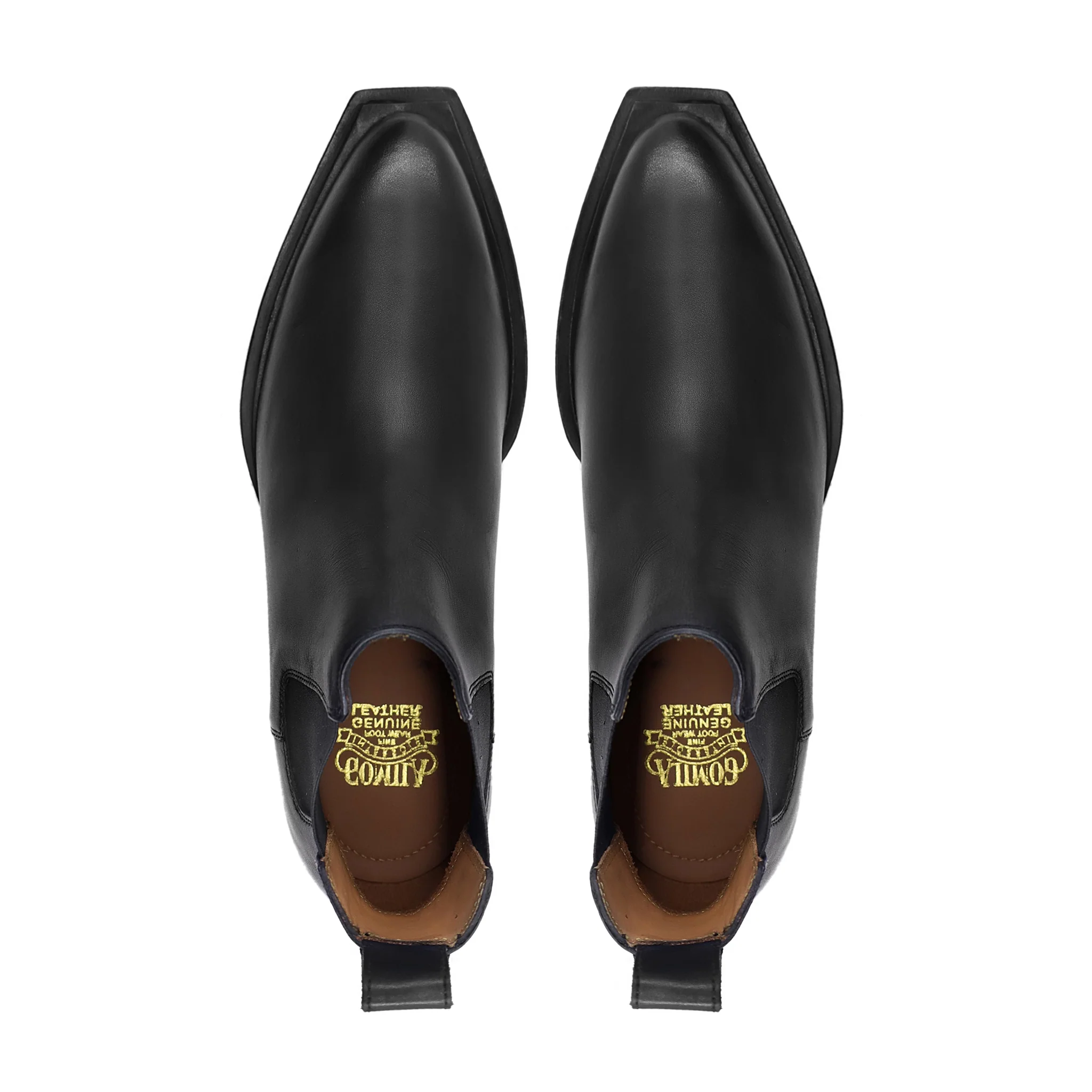 Zane - Men's Black Calf Leather Chelsea Boot - Image 3