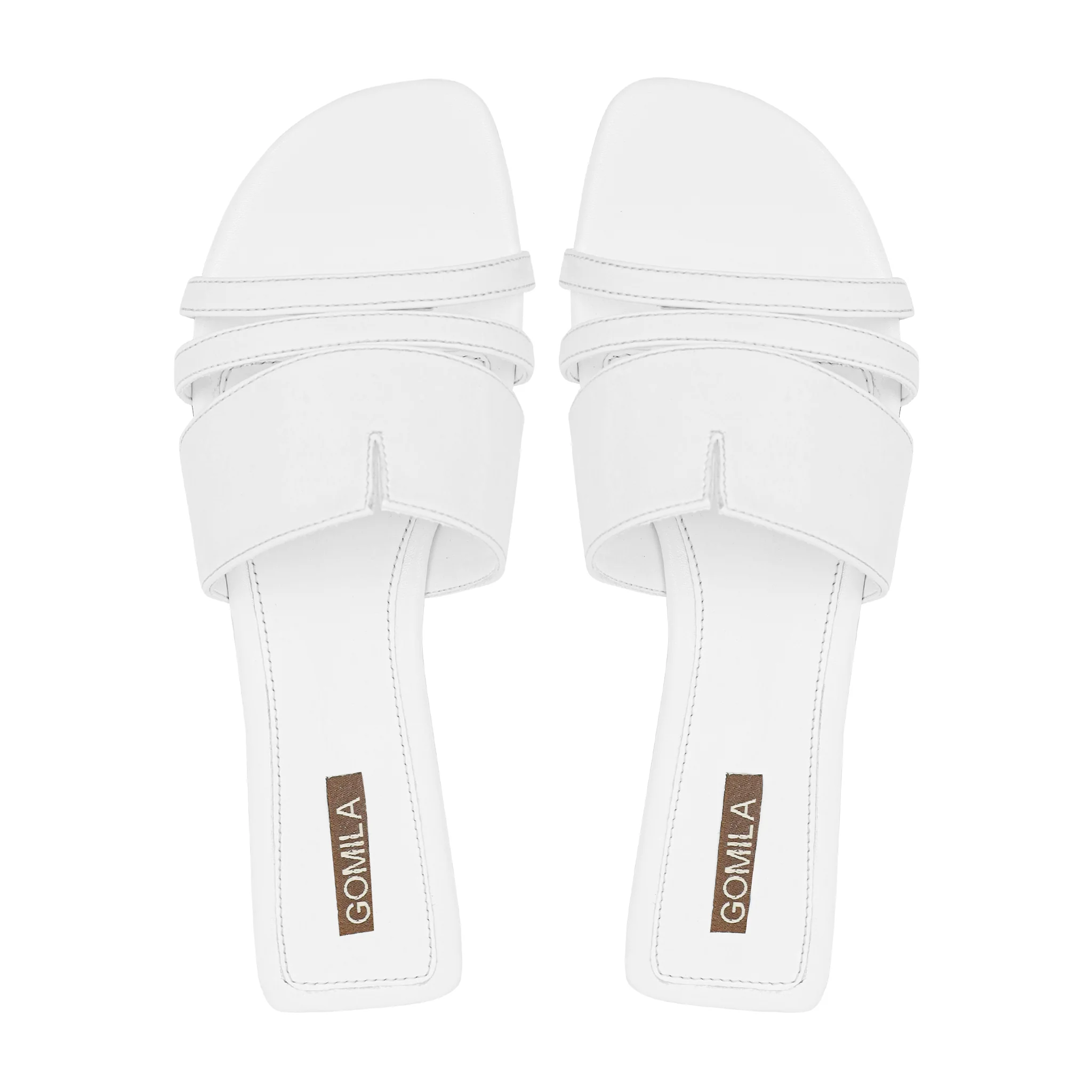 Zeni - Women's White Slipper - Image 3